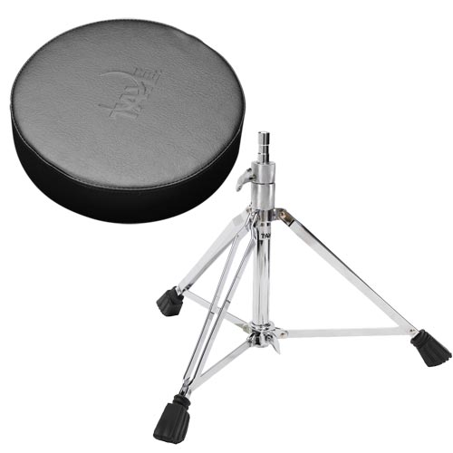 TAYE DT650 Drum throne w/spindle soft covered vinyl round seat