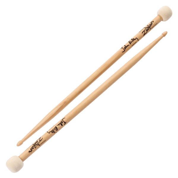 Zildjian Double Stick, John Riley, wood tip/felt head, natural