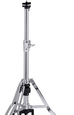 Armory Double Braced Swiveling 3-Leg Hi-Hat Stand w/ Quick Release - Chrome