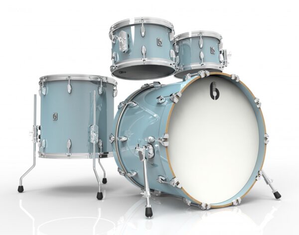 British Drum Company Legend Fusion 22 Skye Blue Finish
