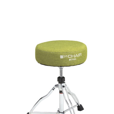 Tama HT430SGF 1ST Chair Round Rider Limited Edition with Vibrant Fabric Top Green