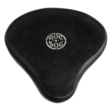 ROC-N-SOC RS-NRO-K Retro drum seat complete, black, w/nitrogas lift stool saddle seat