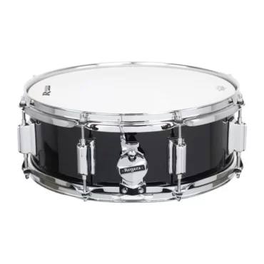 Rogers Powertone 14x5 Wood Shell Snare Drum Piano Black