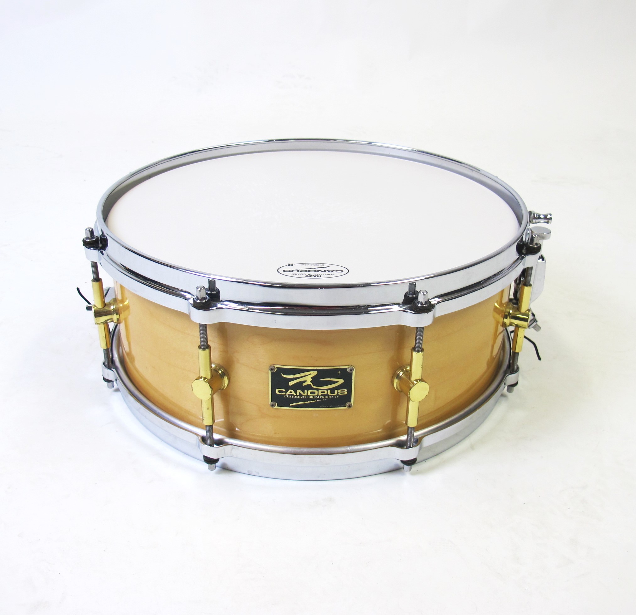 Canopus M-1455 The Maple 14x5,5 Natural Lacquer