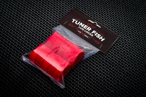 Tuner Fish Cymbal Felts - Red