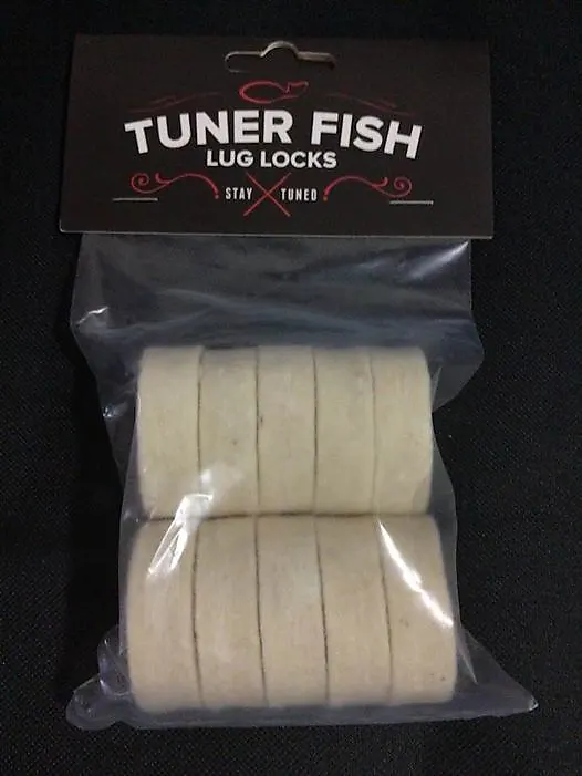 Tuner Fish Cymbal Felts – White