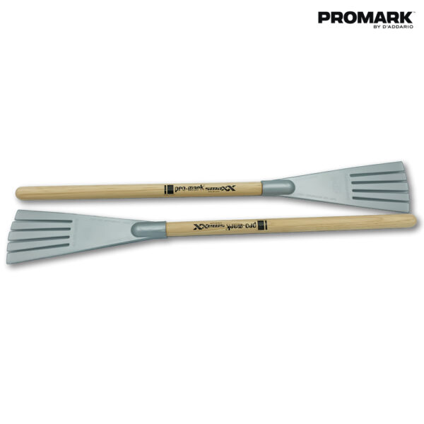 ProMark SMAX Specialty Hickory Grey Poly-Vinyl Brushes Medium
