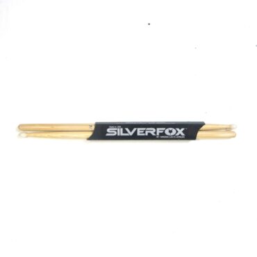 SilverFox 510083 Classic Hickory 7A Nylon Drum Sticks