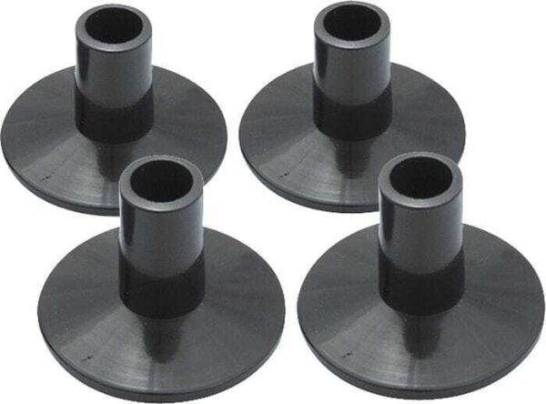 Gibraltar SC-19B 8mm ABS Short Cymbal Stand Tilter Sleeve and Seat 4 Pack