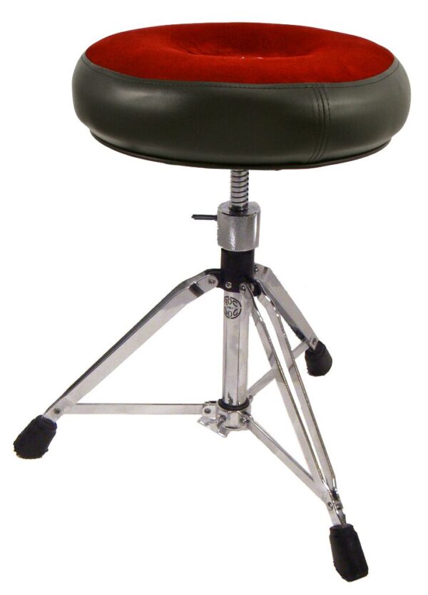 ROC-N-SOC RS-MSRUSA-K Retro fit drum seat round, red, with original R&S lower part