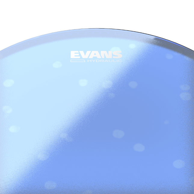 Evans B13HB Hydraulic Blue Coated Snare Batter, 13 inch